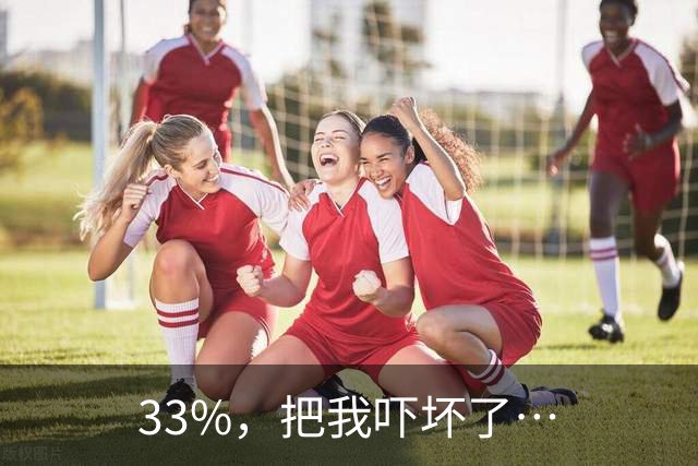 33%，把我吓坏了…